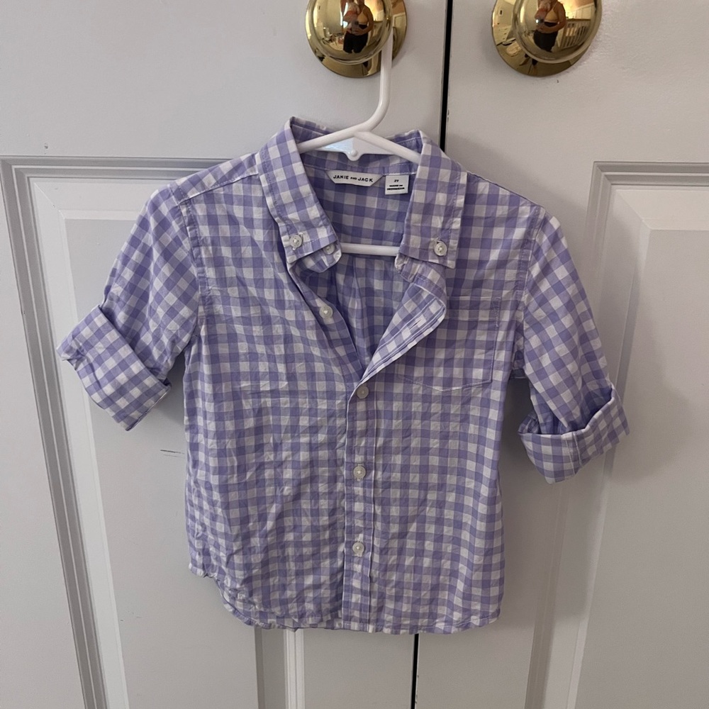 Janie and Jack Toddler Boy button down